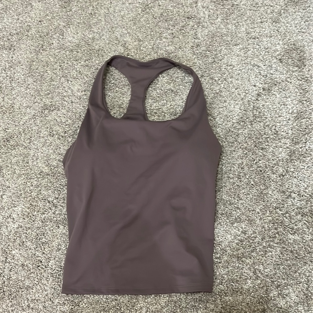 Old navy athletic top, mauve, y back